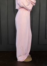 Load image into Gallery viewer, Colbi Brushed Pink Fleece Pants
