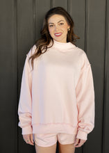 Load image into Gallery viewer, Ballet Pink Mockneck Sweatshirt
