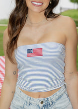 Load image into Gallery viewer, Stars &amp; Stripes Tube Top
