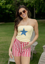 Load image into Gallery viewer, Darcy Red &amp; White Striped Shorts
