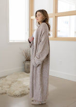 Load image into Gallery viewer, Lillian Light Mocha Long Cardigan
