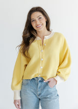 Load image into Gallery viewer, Butter Cream Dolman Sweater Cardigan
