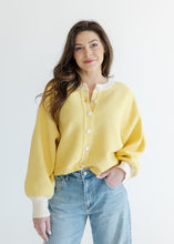 Load image into Gallery viewer, Butter Cream Dolman Sweater Cardigan
