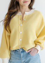 Load image into Gallery viewer, Butter Cream Dolman Sweater Cardigan
