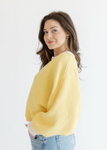 Load image into Gallery viewer, Butter Cream Dolman Sweater Cardigan
