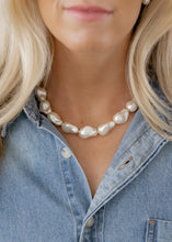 Load image into Gallery viewer, Sinclair Pearl Beaded Necklace
