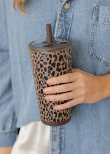 Load image into Gallery viewer, HydroJug Brown Leopard 20oz Everyday Tumbler
