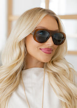 Load image into Gallery viewer, Oceane Brown &amp; Blue Polarized Sunglasses
