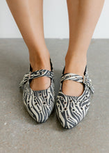 Load image into Gallery viewer, Izzy Ballet Flats - Zebra
