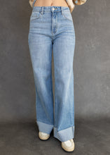 Load image into Gallery viewer, 90's High Rise Cuffed Denim Jeans
