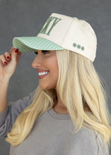 Load image into Gallery viewer, Lucky Polka Dot Green Trucker Hat
