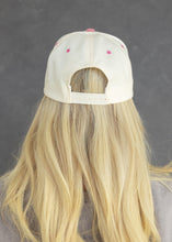 Load image into Gallery viewer, Jesus Saves Pink Polka Dot Trucker Hat
