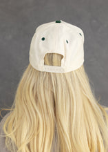 Load image into Gallery viewer, Good Luck Charm Green Corduroy Trucker Hat
