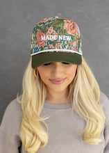 Load image into Gallery viewer, Made New Vintage Floral Trucker Hat
