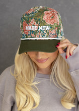 Load image into Gallery viewer, Made New Vintage Floral Trucker Hat
