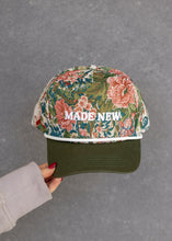 Load image into Gallery viewer, Made New Vintage Floral Trucker Hat
