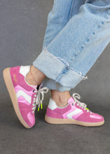 Load image into Gallery viewer, Sylvia Pink Suede Sneaker
