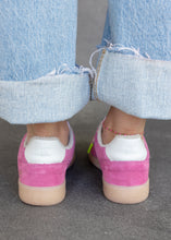 Load image into Gallery viewer, Sylvia Pink Suede Sneaker
