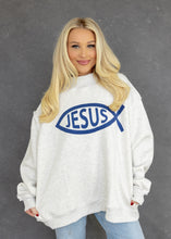 Load image into Gallery viewer, Jesus/Child Of God Reversible Mockneck Sweatshirt
