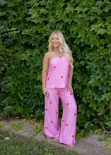 Load image into Gallery viewer, Demi Polka Dot Pant Set - Pink

