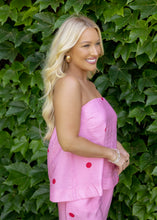 Load image into Gallery viewer, Demi Polka Dot Pant Set - Pink
