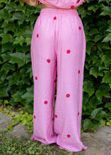 Load image into Gallery viewer, Demi Polka Dot Pant Set - Pink
