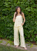 Load image into Gallery viewer, Demi Polka Dot Pant Set - Lemon
