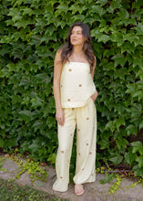 Load image into Gallery viewer, Demi Polka Dot Pant Set - Lemon
