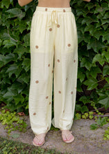 Load image into Gallery viewer, Demi Polka Dot Pant Set - Lemon

