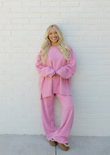 Load image into Gallery viewer, Ashton Pink &amp; Ivory Striped Pants
