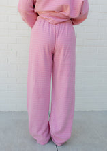 Load image into Gallery viewer, Ashton Pink &amp; Ivory Striped Pants
