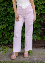 Load image into Gallery viewer, Minnie Light Pink Barrel Jeans
