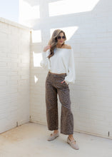 Load image into Gallery viewer, Risen Leopard Barrel Jeans
