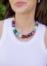 Load image into Gallery viewer, Coastal Colorful Candy Beaded Necklace
