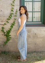 Load image into Gallery viewer, Stapleton Light Denim Barrel Overalls
