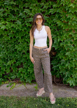 Load image into Gallery viewer, Risen Camel Leopard Print Jeans
