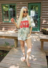 Load image into Gallery viewer, "Lover" Camo Printed Tee
