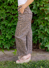 Load image into Gallery viewer, Risen Camel Leopard Print Jeans
