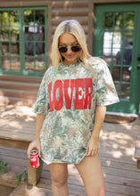 Load image into Gallery viewer, "Lover" Camo Printed Tee
