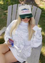 Load image into Gallery viewer, Woodland Camo Oversized Mock Neck Sweatshirt
