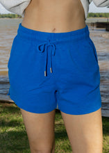 Load image into Gallery viewer, Cobalt Blue Cotton Shorts
