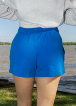Load image into Gallery viewer, Cobalt Blue Cotton Shorts
