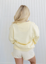 Load image into Gallery viewer, Butter Yellow "Mother" Mockneck Sweatshirt
