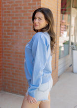 Load image into Gallery viewer, Americana 1776 Vintage Blue Sweatshirt
