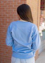Load image into Gallery viewer, Americana 1776 Vintage Blue Sweatshirt
