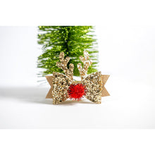 Load image into Gallery viewer, Ready to Ship | Sequin Antler Hair Bows
