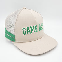 Load image into Gallery viewer, Embroidered Game Day Double Stripe Trucker Cap
