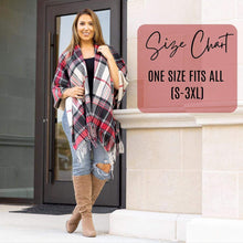Load image into Gallery viewer, Ready to Ship |  The Blair One Size Shawl/Ponchos
