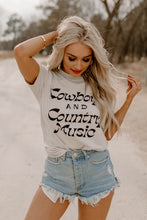 Load image into Gallery viewer, Cowboys &amp; Country Music Graphic Tee
