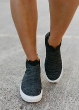 Load image into Gallery viewer, Very G Bess Black Fly Knit Sneaker
